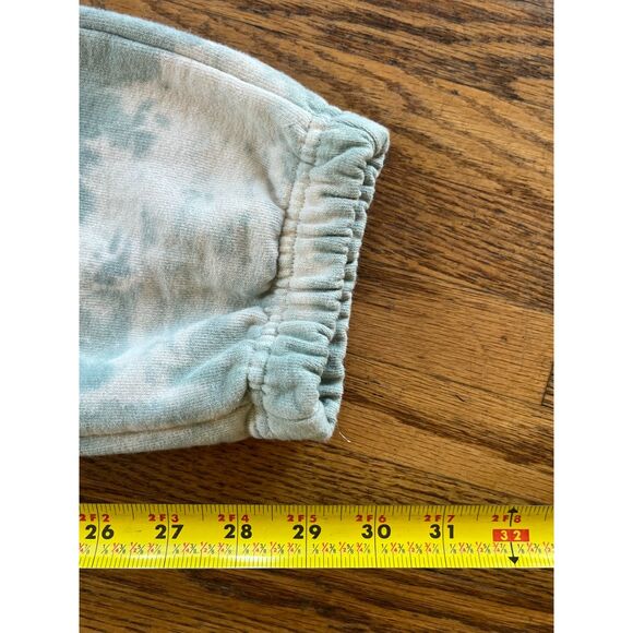 TALENTLESS Cream Blue Tie Dye Gym Basketball Jogger Sweatpants Mens Size Small - Picture 6 of 6